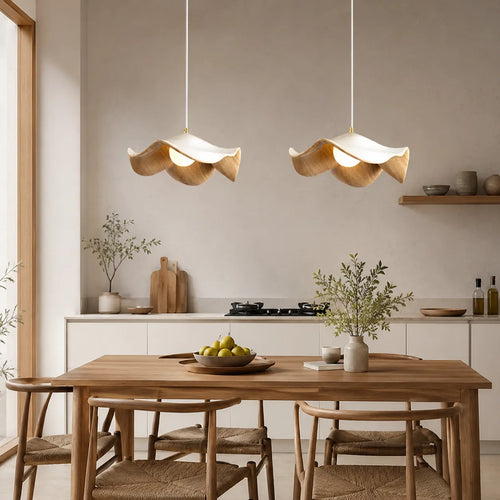 Avavia Flowing Resin Dome Pendant Light