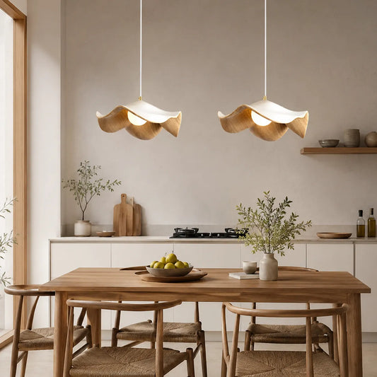 Avavia Flowing Resin Dome Pendant Light