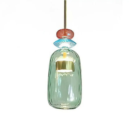 Glacia Modern Glass Pendant Light