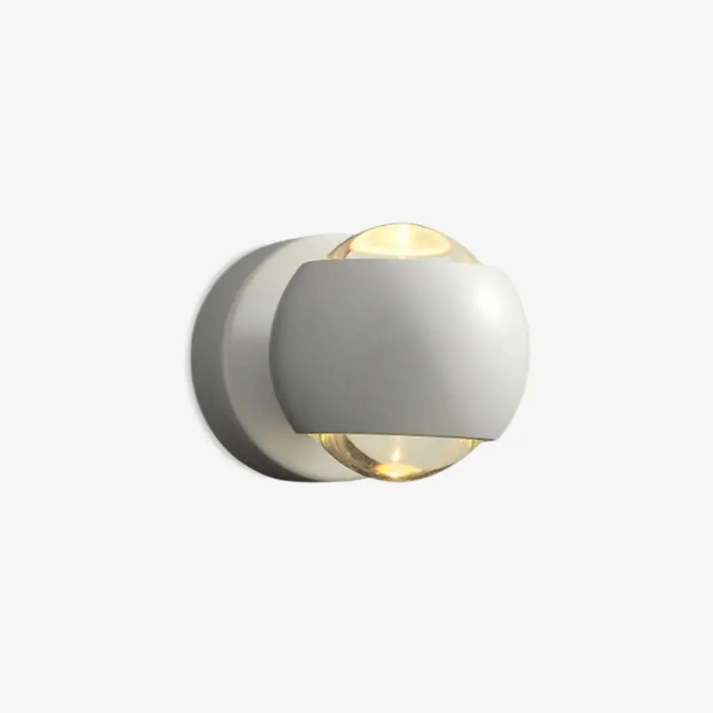 Halo Modern Crystal Hourglass Up & Down Wall Light
