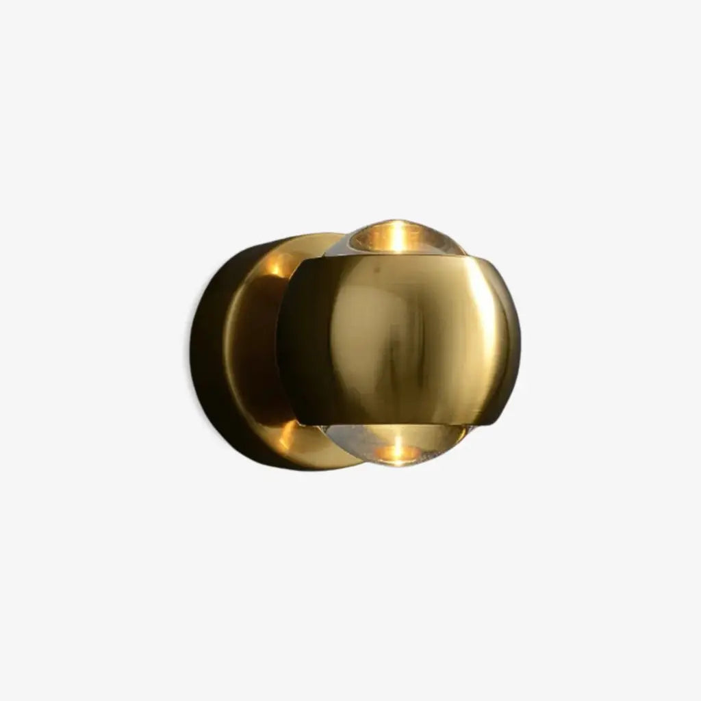 Halo Modern Crystal Hourglass Up & Down Wall Light