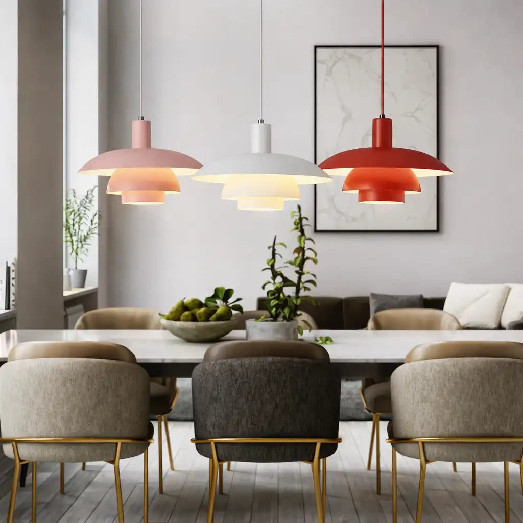 Haven Scandinavian Minimalist Metal Pendant Light