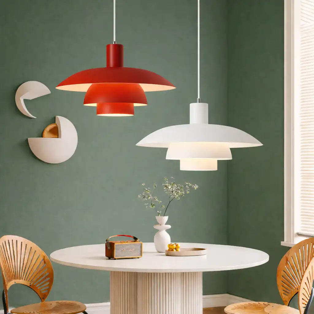 Haven Scandinavian Minimalist Metal Pendant Light