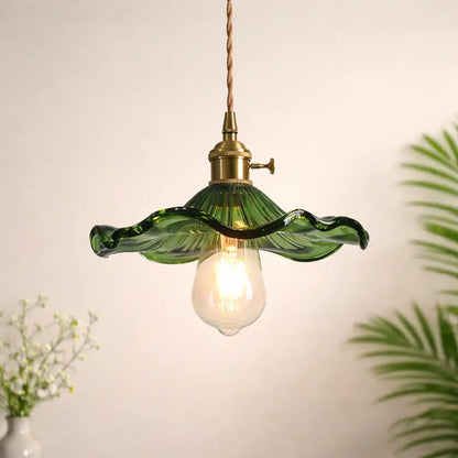 Hibiscus Floral Pendant Light