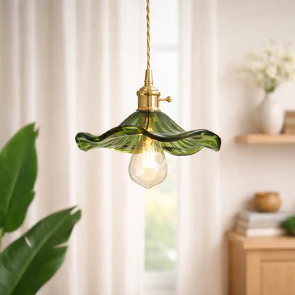 Hibiscus Floral Pendant Light
