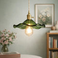 Hibiscus Modern Floral Glass Pendant Light