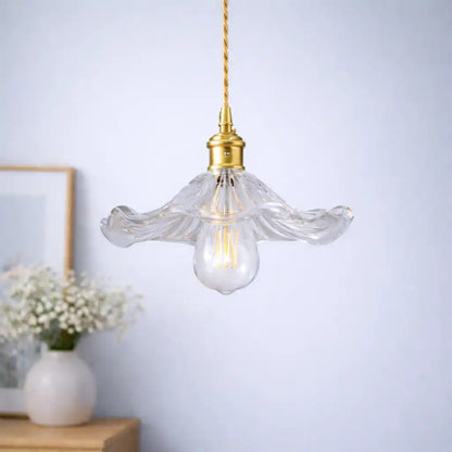 Hibiscus Floral Pendant Light