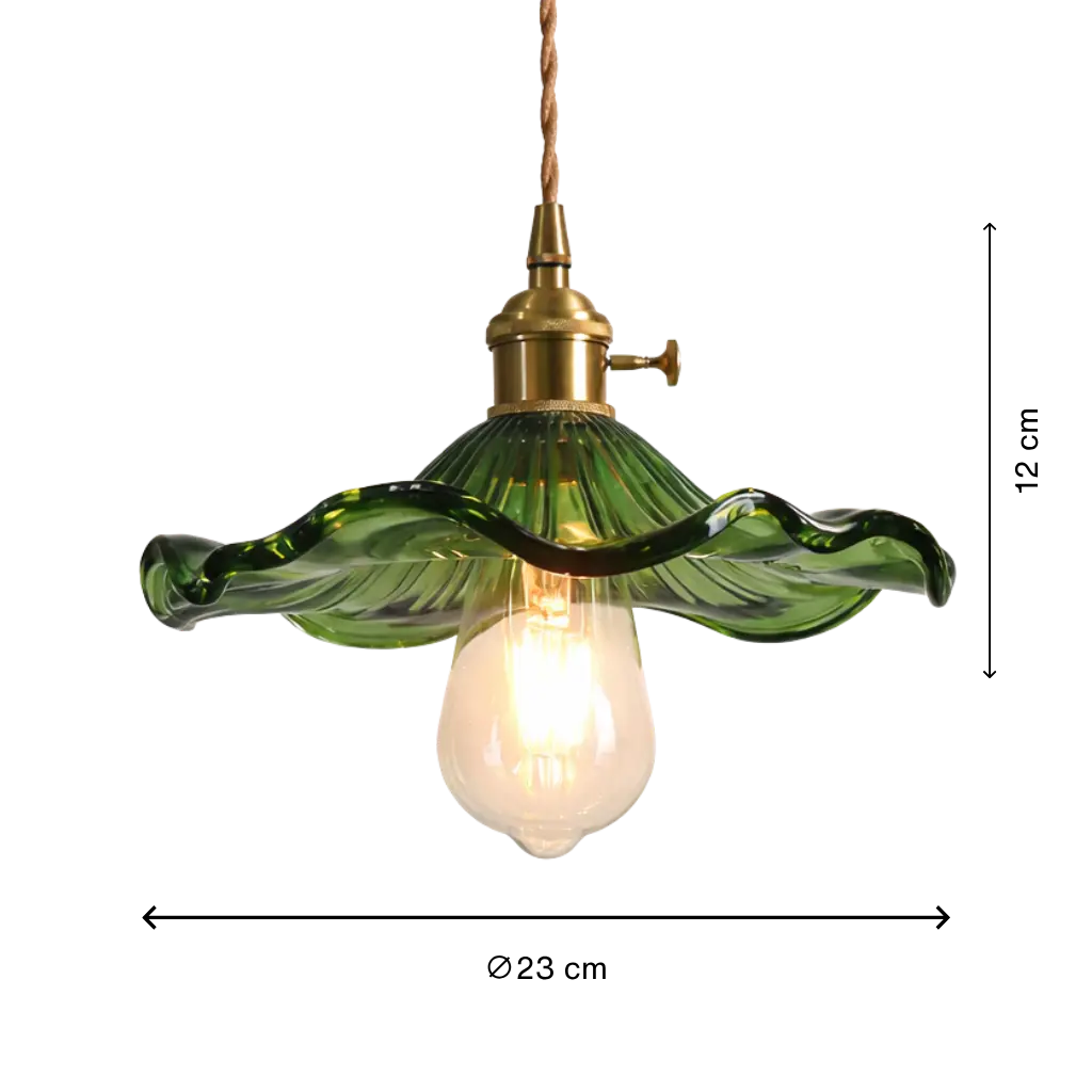 Hibiscus Floral Pendant Light