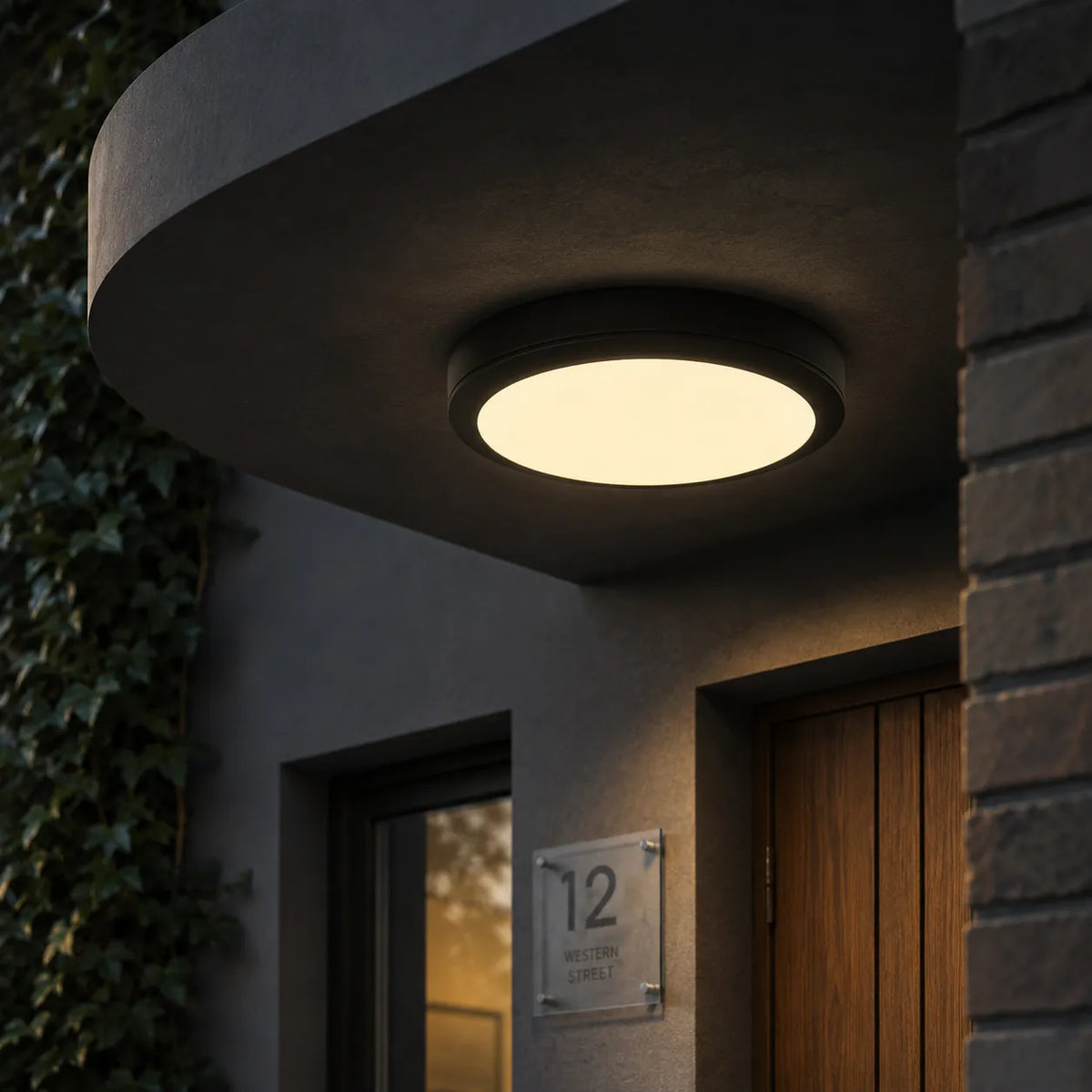 Avelira Modern IP65 LED Indoor & Outdoor Ceiling Light