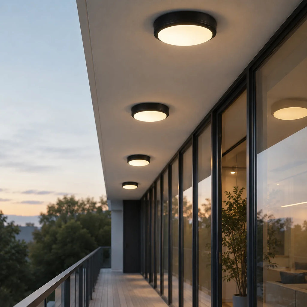 Avelira Modern IP65 LED Indoor & Outdoor Ceiling Light