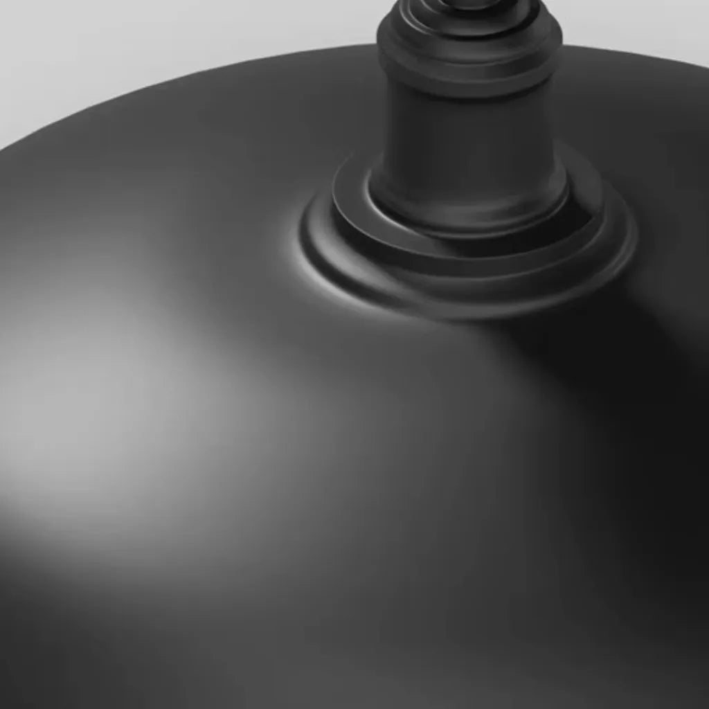 Nerissa Scandinavian IP65 Round Outdoor Semi-Flush Ceiling Light