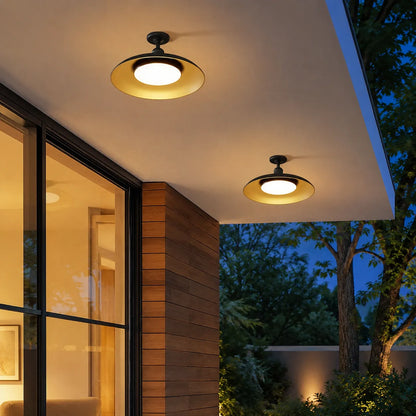 IP65 Waterproof Round Outdoor Ceiling Light