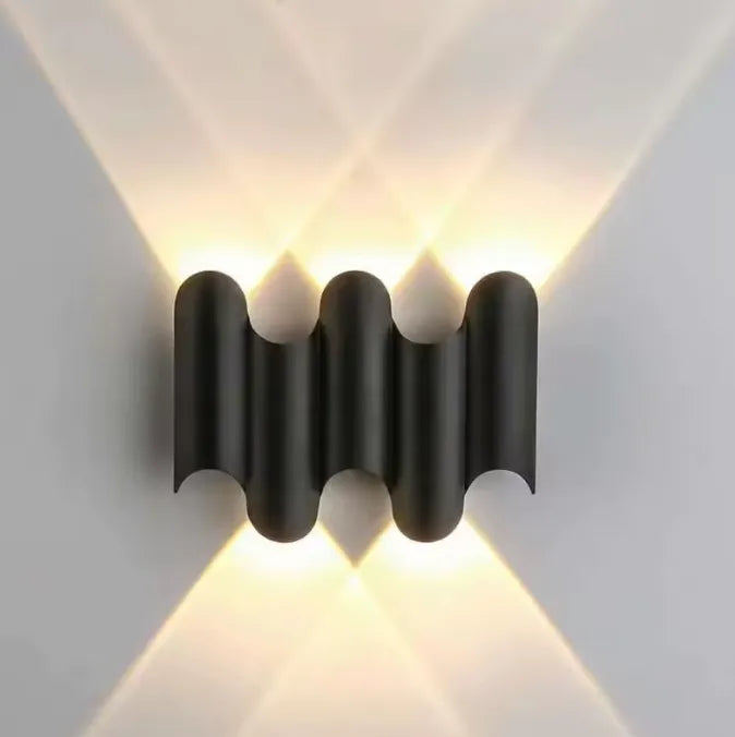Industrial Aluminum Outdoor Wall Lantern Light