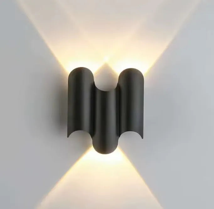 Industrial Aluminum Outdoor Wall Lantern Light
