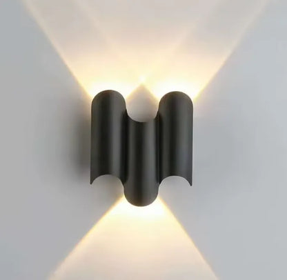 Industrial Aluminum Outdoor Wall Lantern Light