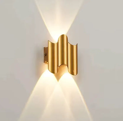 Industrial Aluminum Outdoor Wall Lantern Light