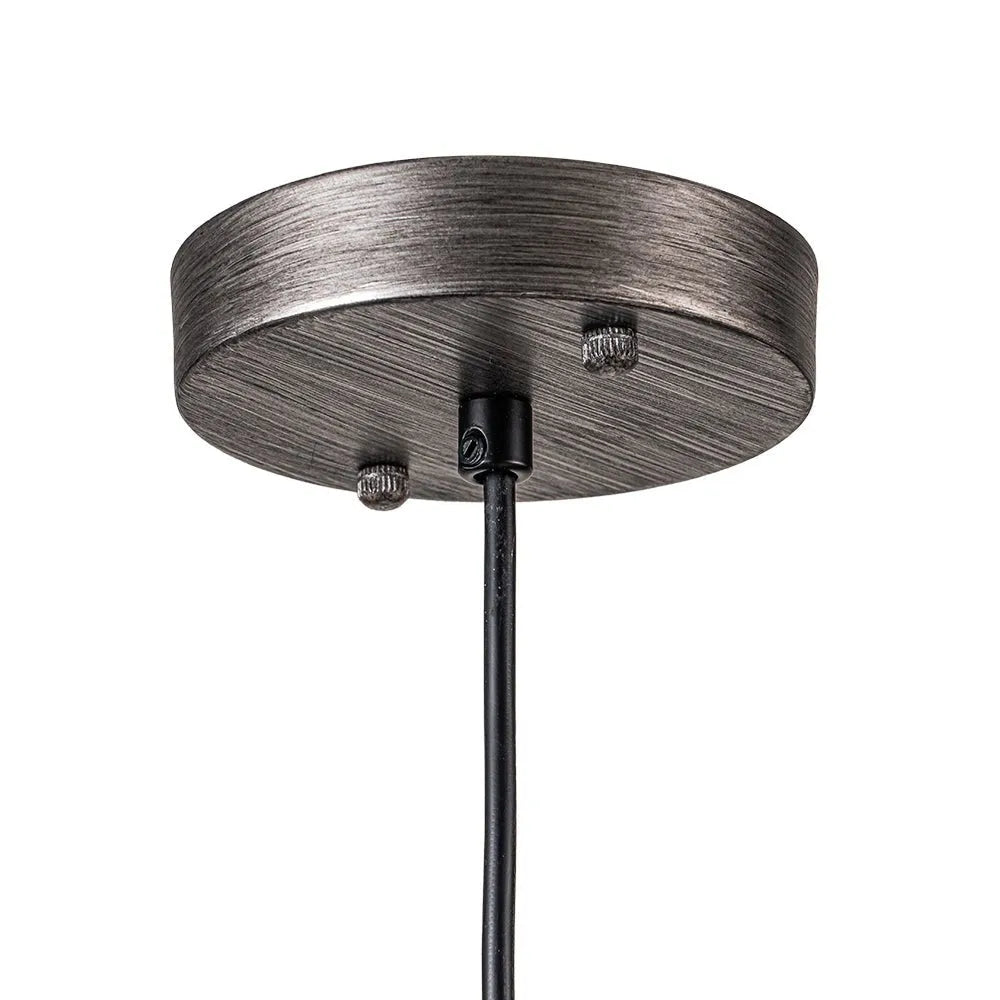 Calix Industrial Hammered Metal Dome Pendant Light