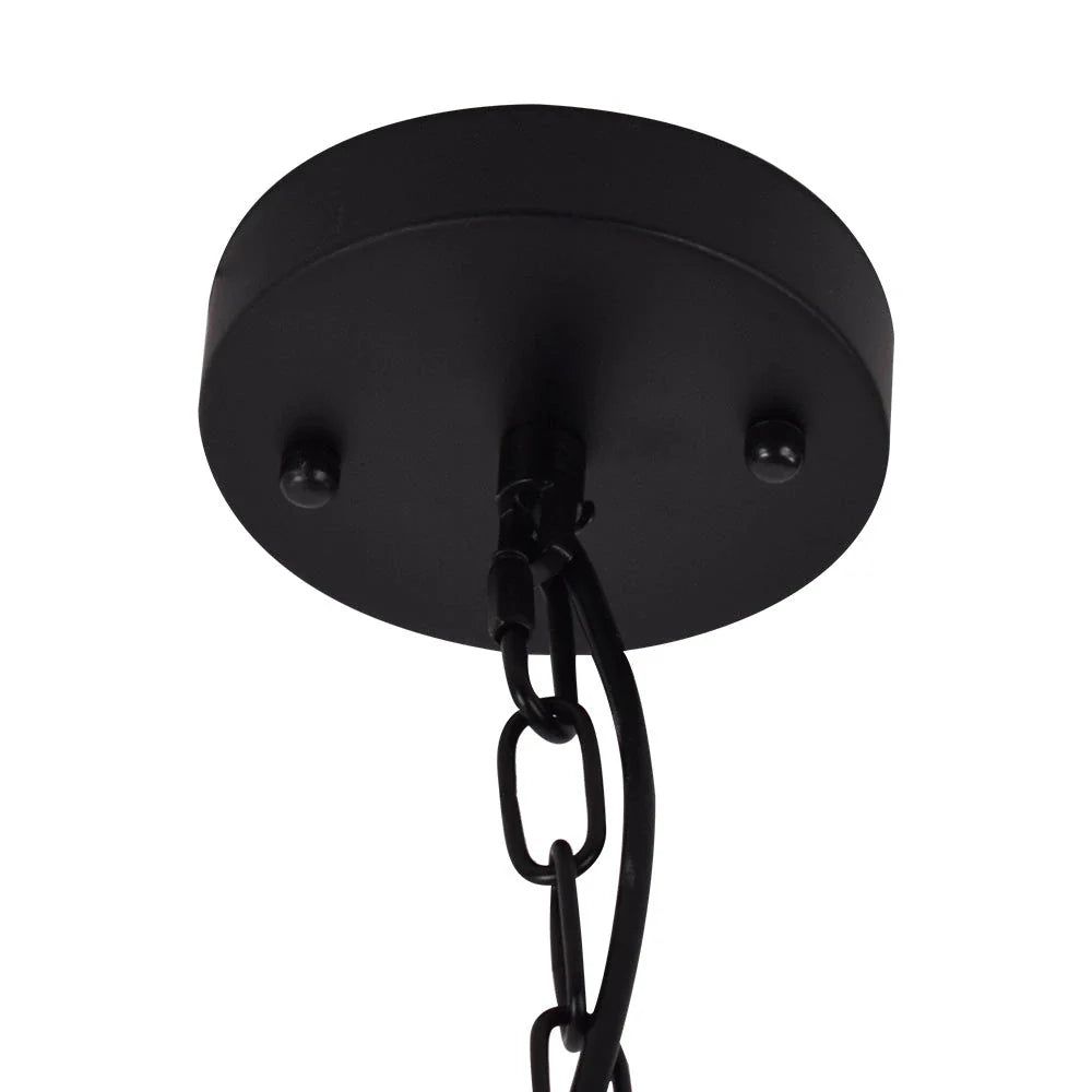 Yseult Industrial Hammered Metal Dome Pendant Light