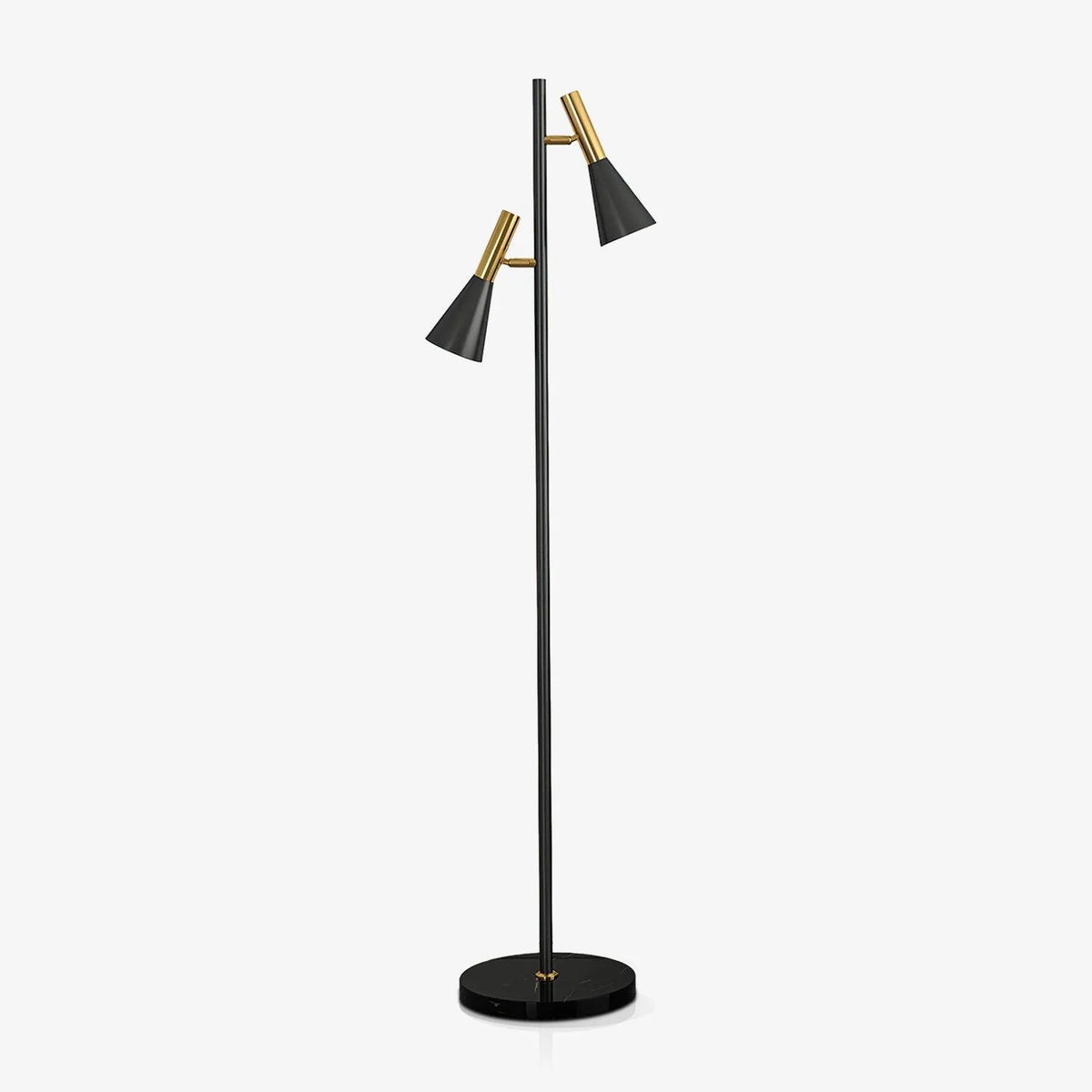 Farren Nordic Marble Adjustable Shade Floor Lamp
