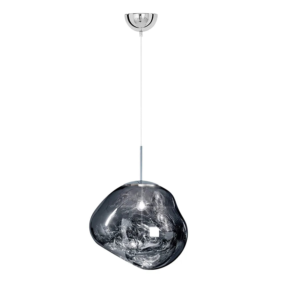 Sabine Sculptural Melt-Effect Polycarbonate Pendant Light