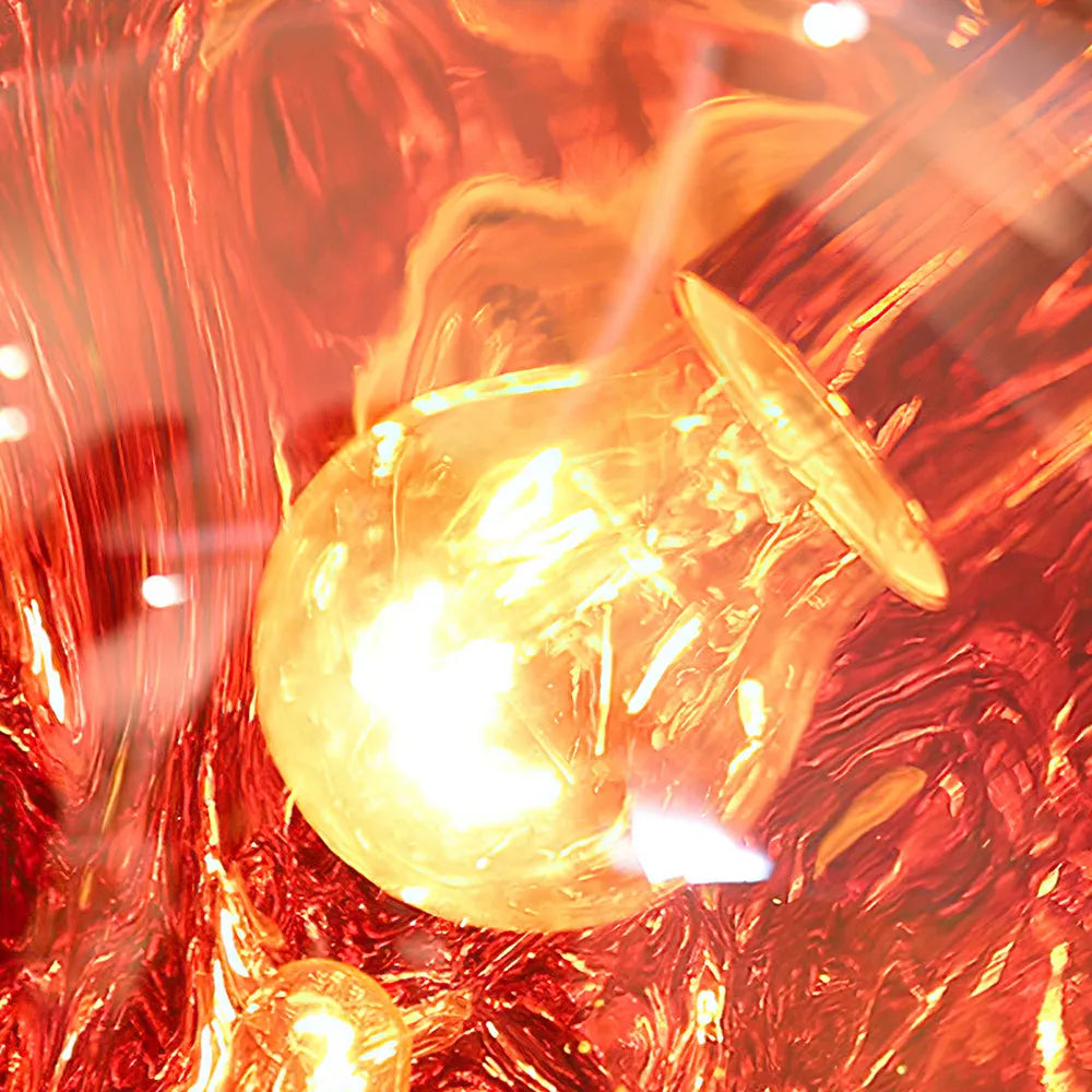Sabine Sculptural Melt-Effect Polycarbonate Pendant Light