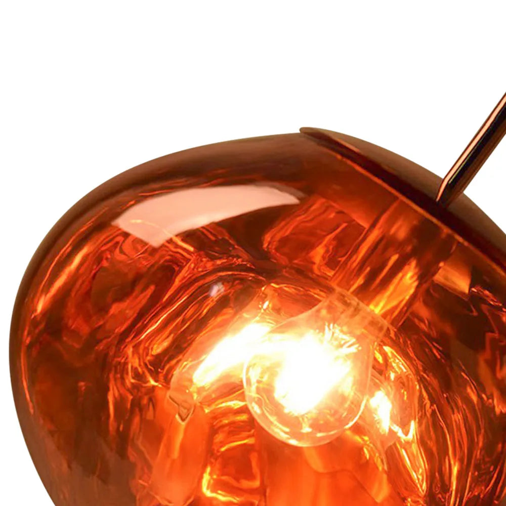 Sabine Sculptural Melt-Effect Polycarbonate Pendant Light
