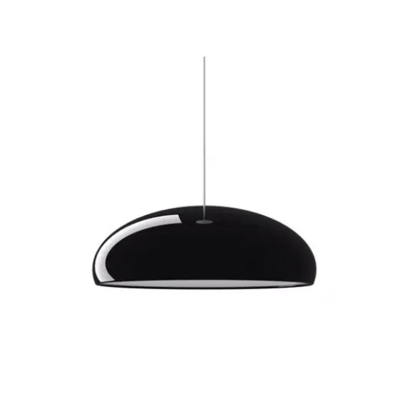 Xavier Italian Sculptural Metal Dome LED Pendant Light
