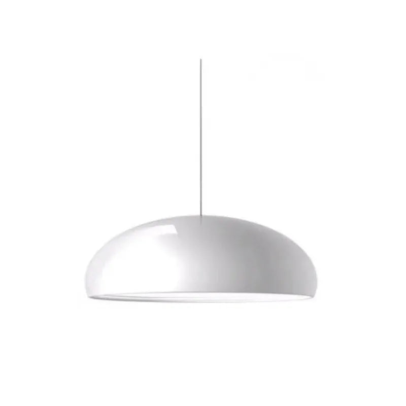Xavier Italian Sculptural Metal Dome LED Pendant Light
