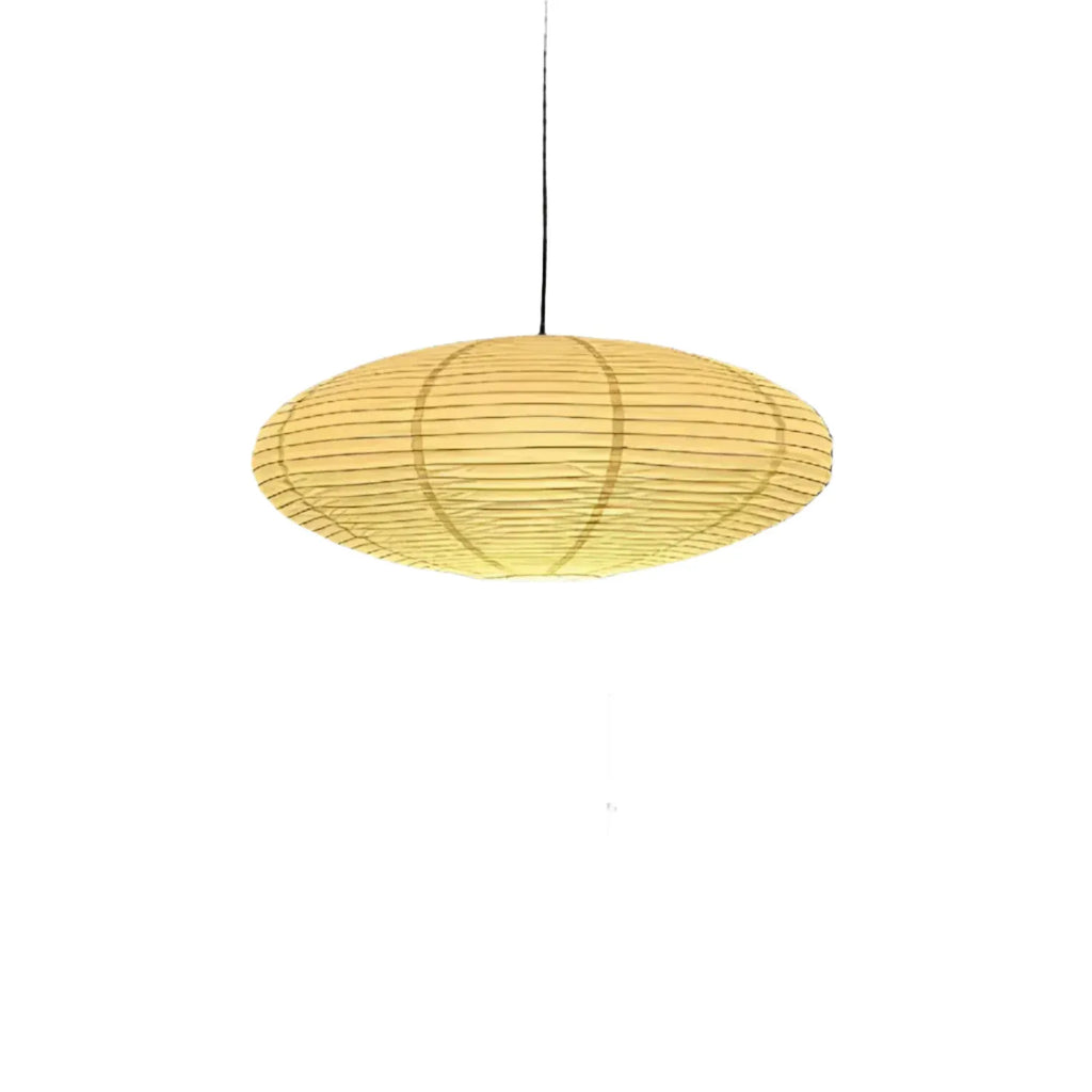Juno Japandi Sculpted Mulberry Paper LED Pendant Light