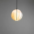 Willa Japandi Handcrafted Silk Pendant Light
