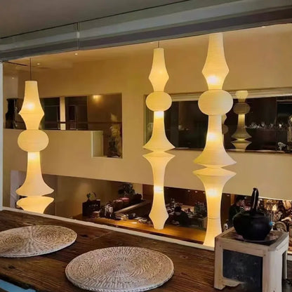 Japanese Rice Paper Pendant Lantern Light