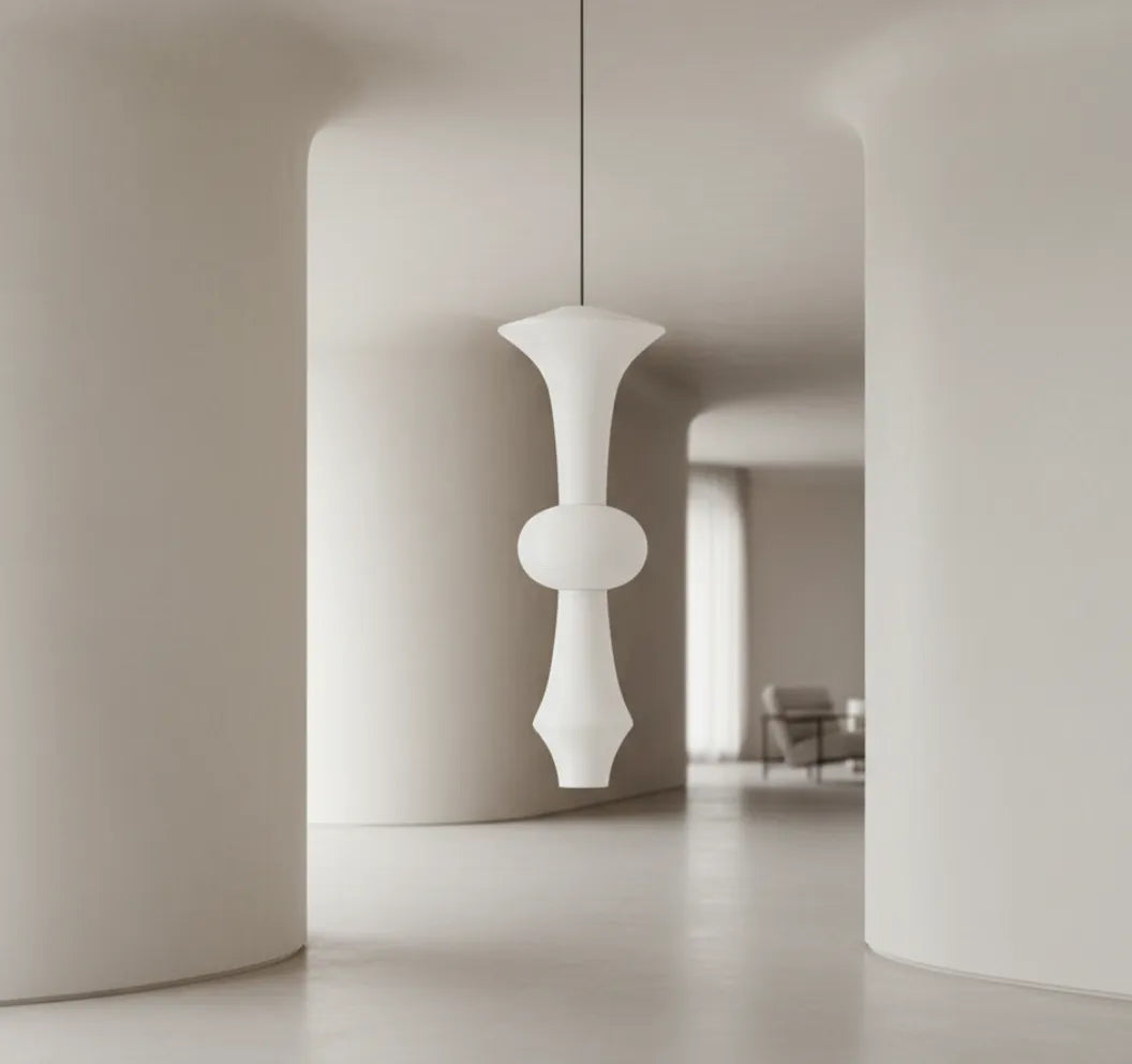 Pascal Japanese Mulberry Rice Paper Pendant Light