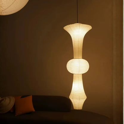 Japanese Rice Paper Pendant Lantern Light