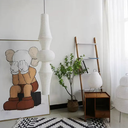 Japanese Rice Paper Pendant Lantern Light