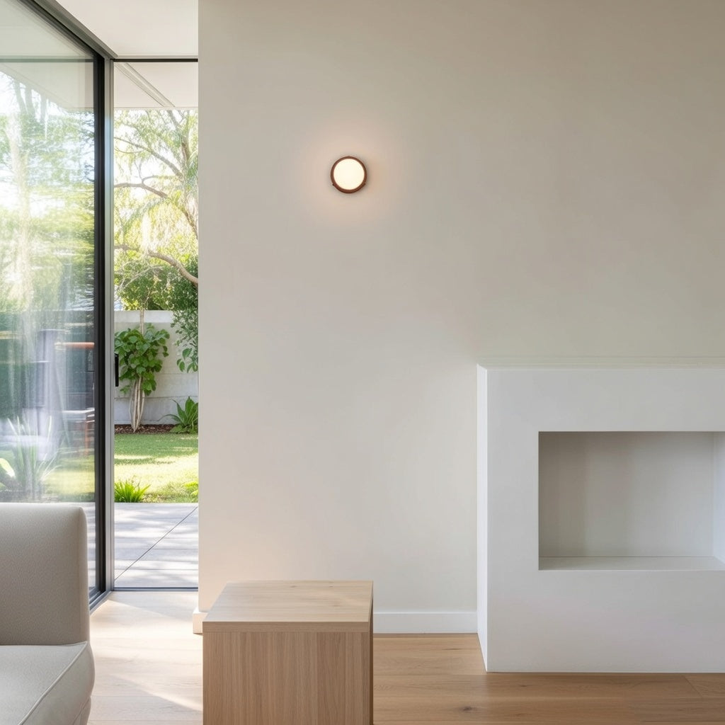 Jot Nordic Frosted Glass Globe Wall & Ceiling Light