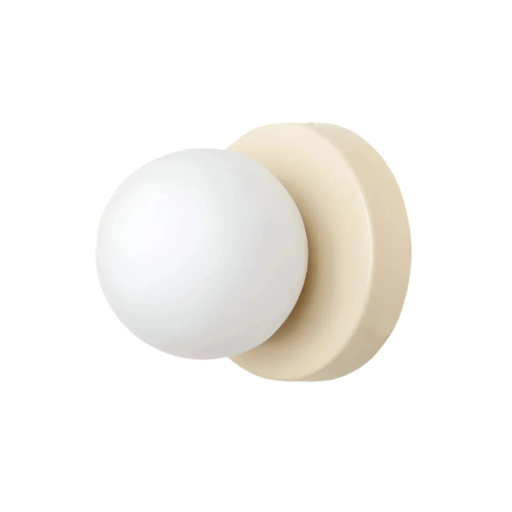 Jot Nordic Frosted Glass Globe Wall & Ceiling Light