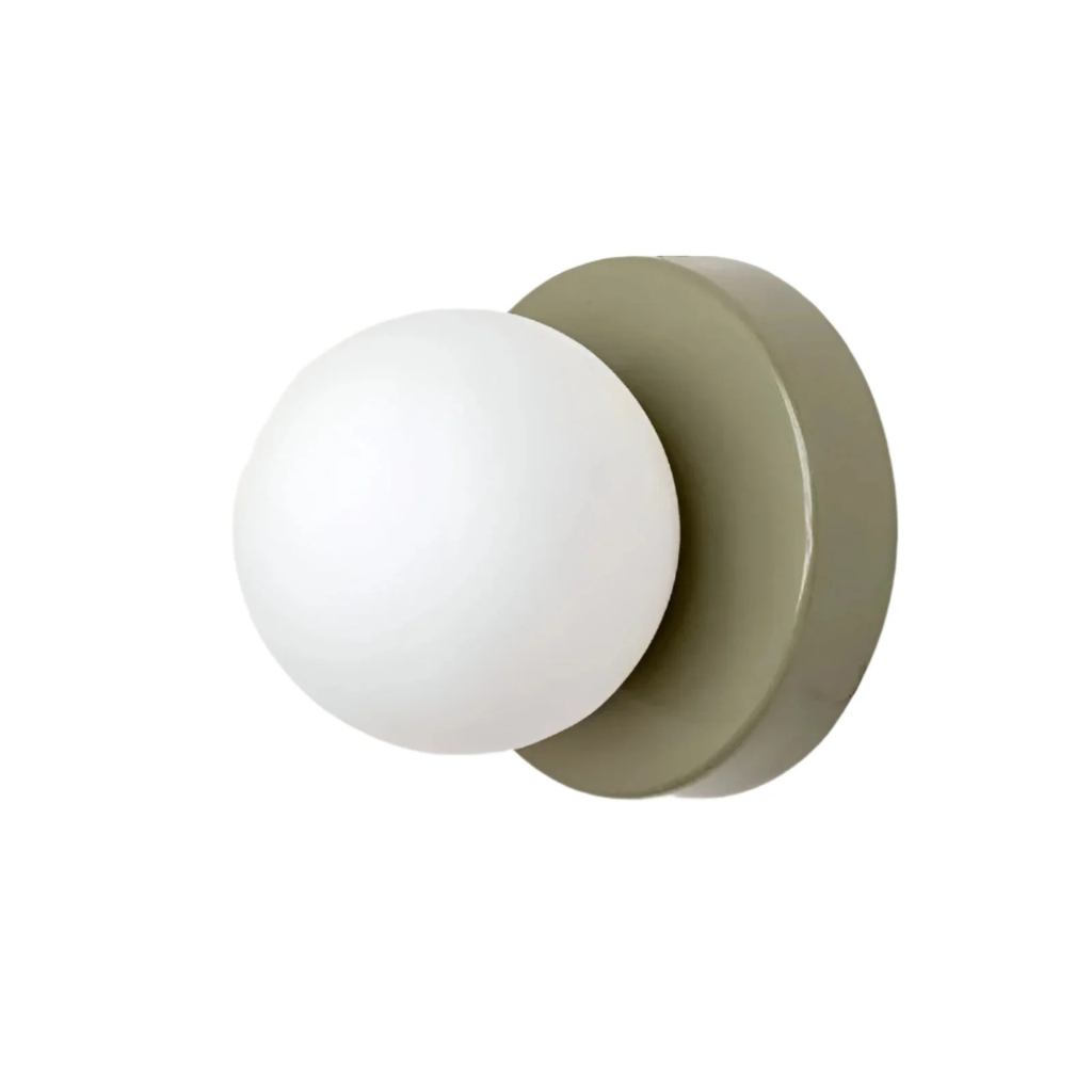 Jot Nordic Frosted Glass Globe Wall & Ceiling Light