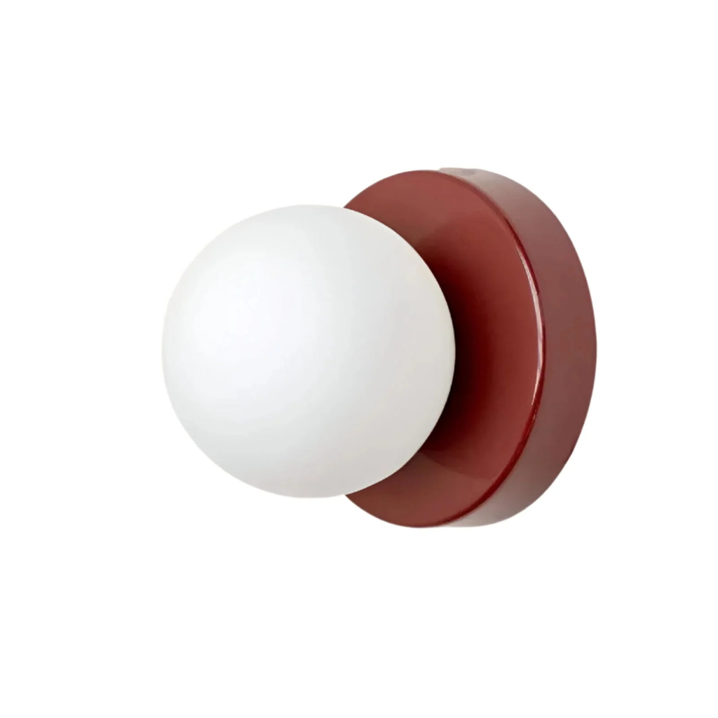 Jot Nordic Frosted Glass Globe Wall & Ceiling Light