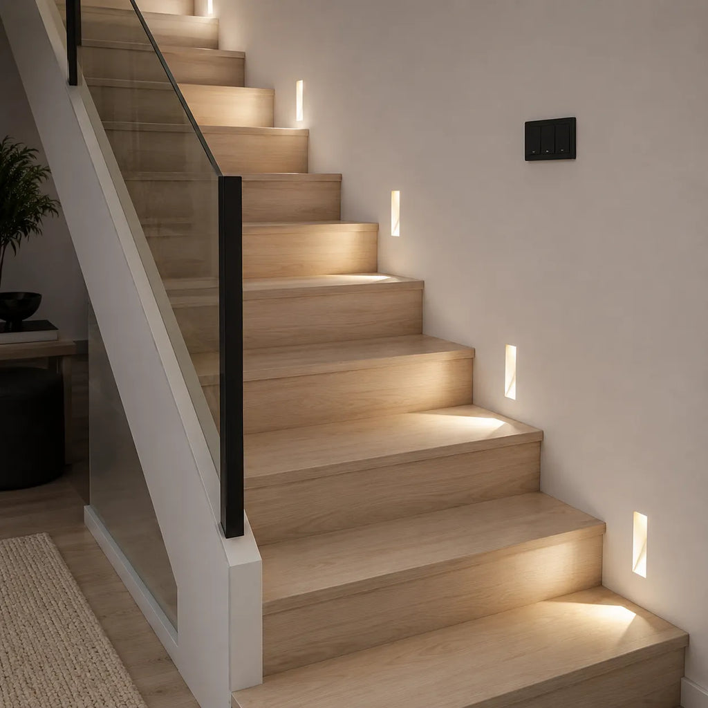 Dessa Minimalist Motion Sensor LED Stair Wall Light