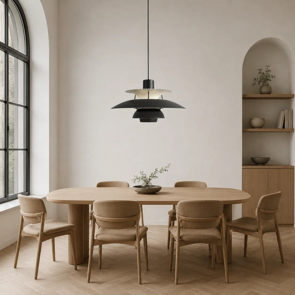 Fable Nordic Layered Aluminium Pendant Light