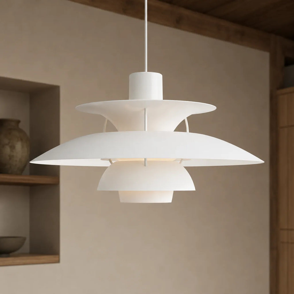 Fable Nordic Layered Aluminium Pendant Light