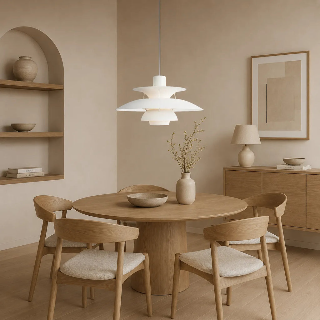 Fable Nordic Layered Aluminium Pendant Light