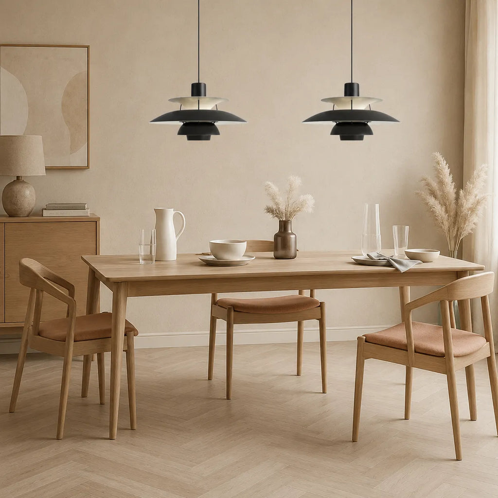 Fable Nordic Layered Aluminium Pendant Light