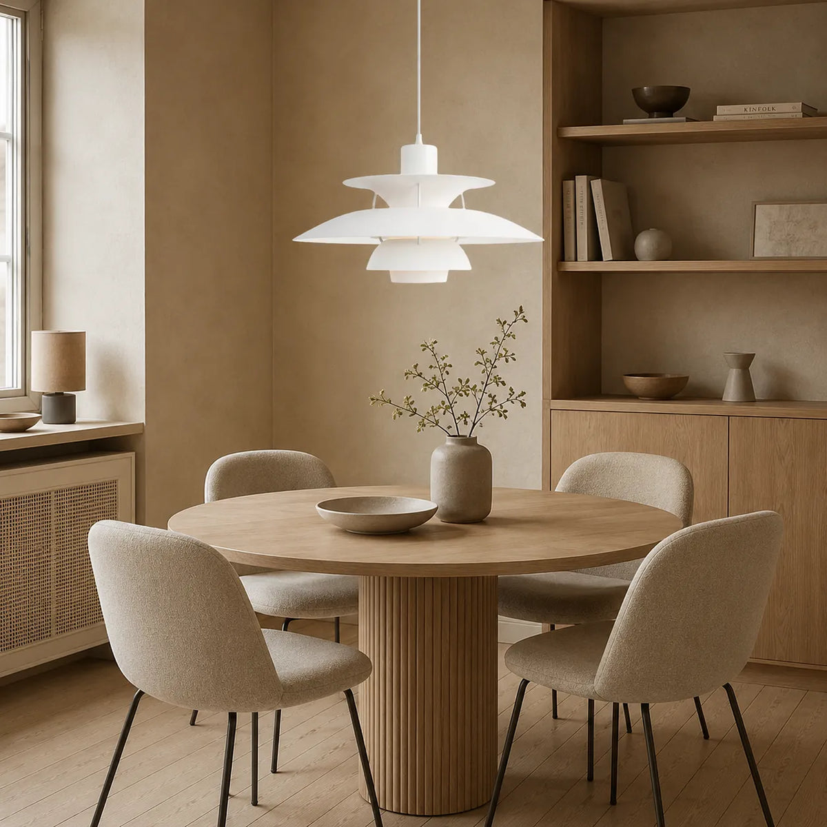Fable Nordic Layered Aluminium Pendant Light