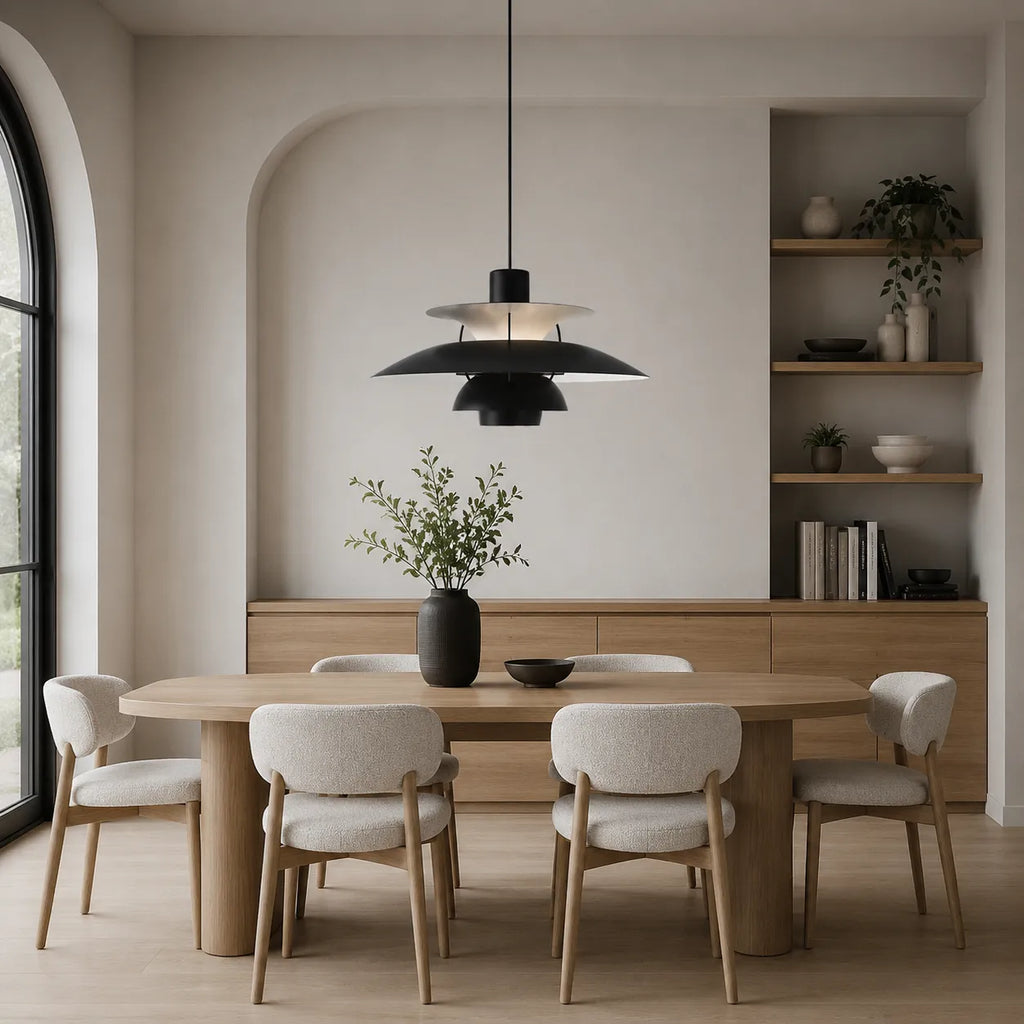 Fable Nordic Layered Aluminium Pendant Light