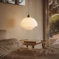 Mireya Modern Layered Opal Glass Pendant Light