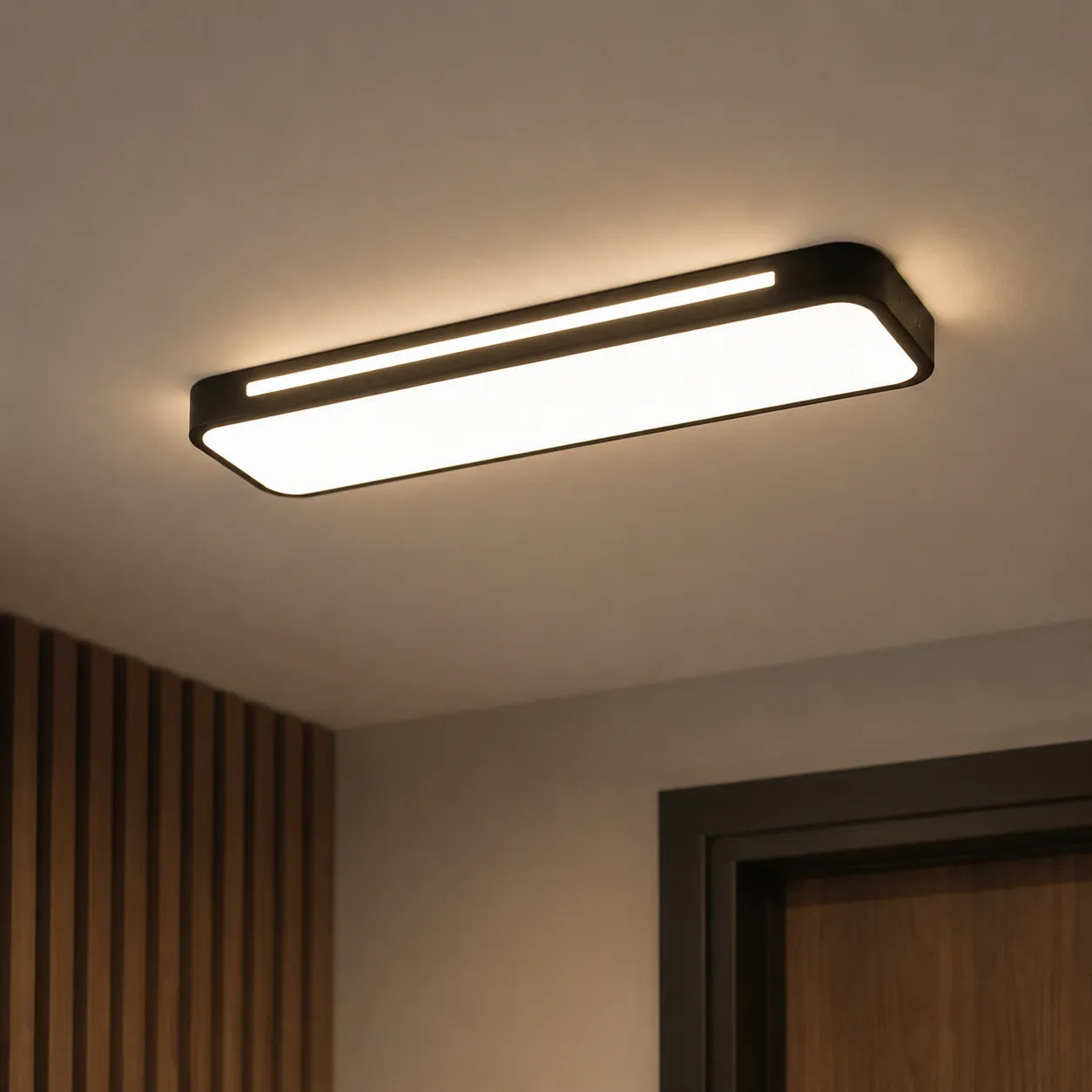 Linear LED Flush Mount Ceiling Light