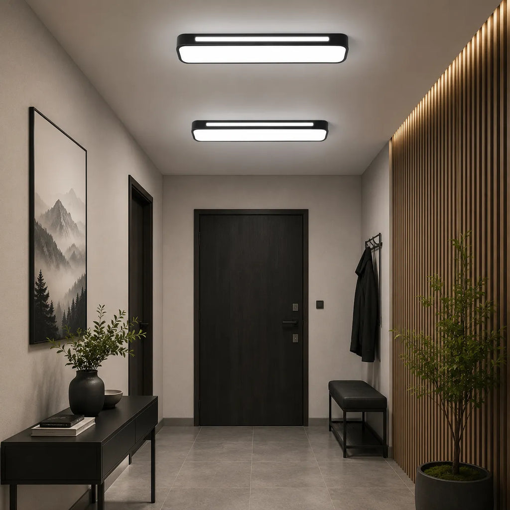 Avelara Modern Linear LED Flush Mount Ceiling Light