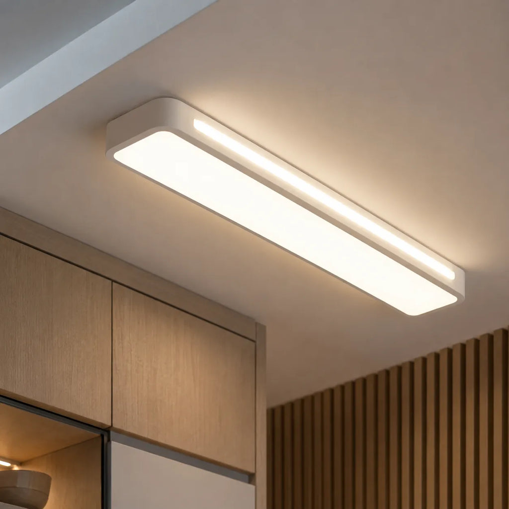 Avelara Modern Linear LED Flush Mount Ceiling Light