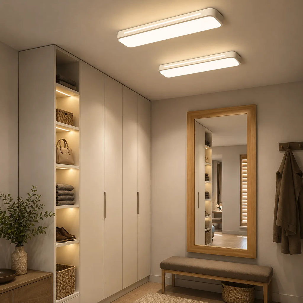 Avelara Modern Linear LED Flush Mount Ceiling Light